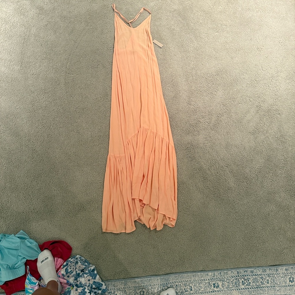 Flynn Skye Coral High Low Dress